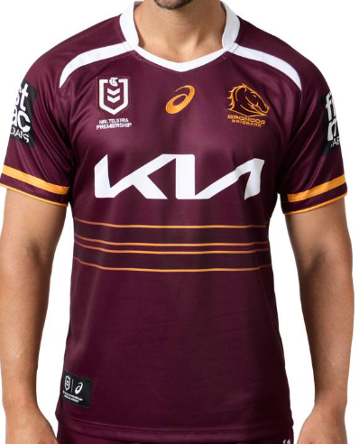 Broncos 2025 Home Maroon Printed Fan Shirt