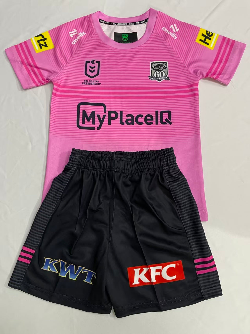 Panthers 2026 Pink Kids Set