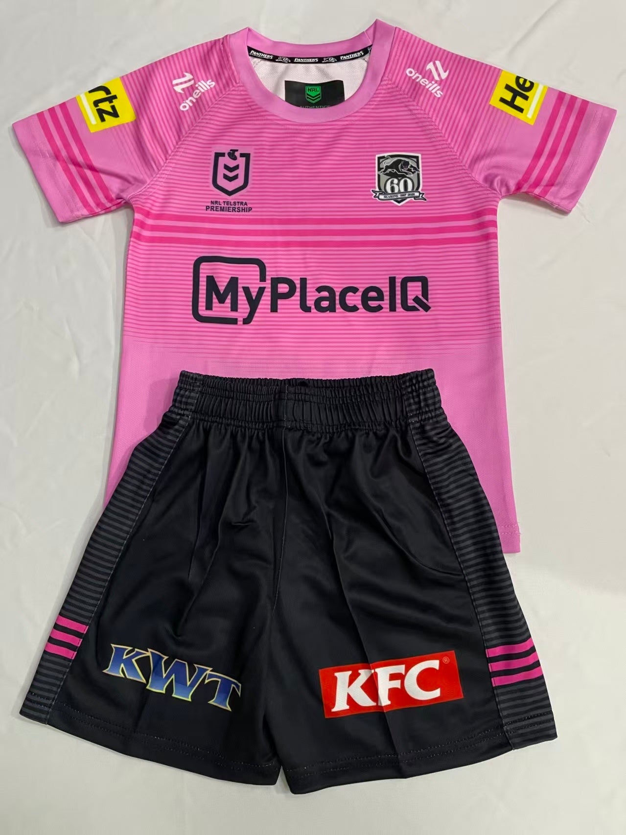 Panthers 2026 Pink Kids Set