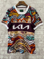 Broncos 2023 Kids Indigenous Printed Fan Shirt (Design B)