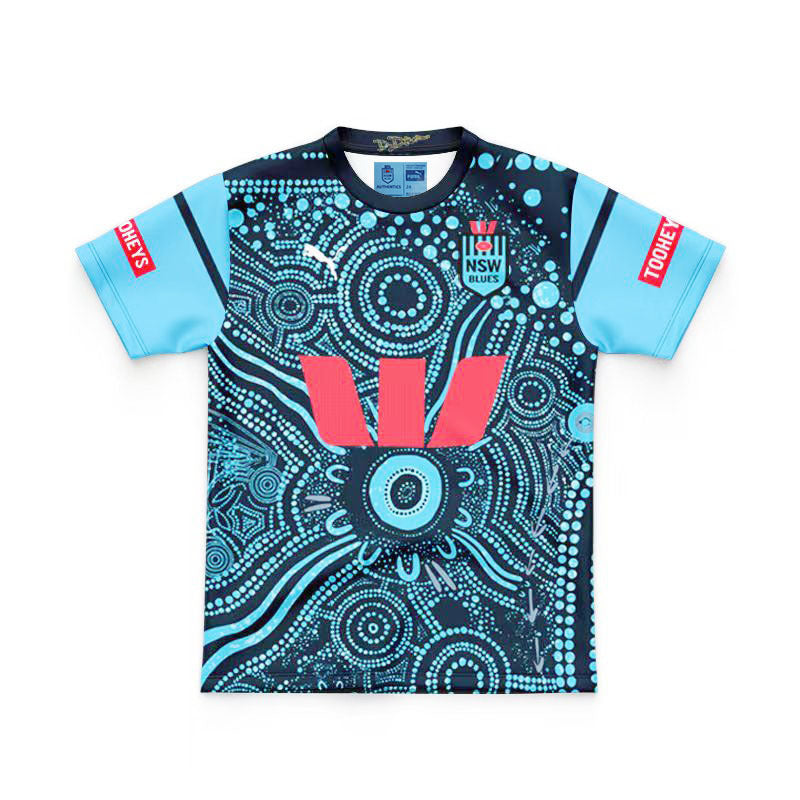 Blues 2024 Kids Indigenous Jersey