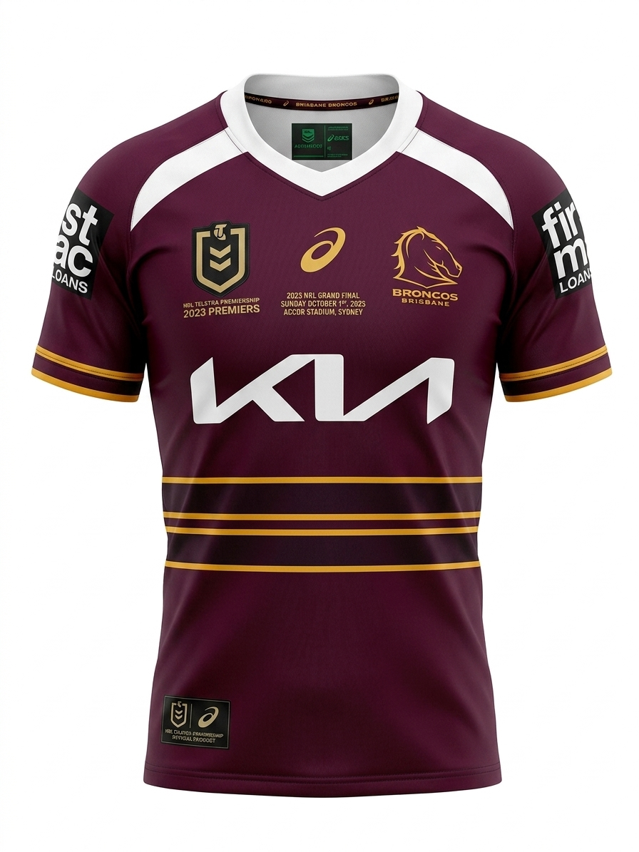 Broncos 2025 Premiers Jersey