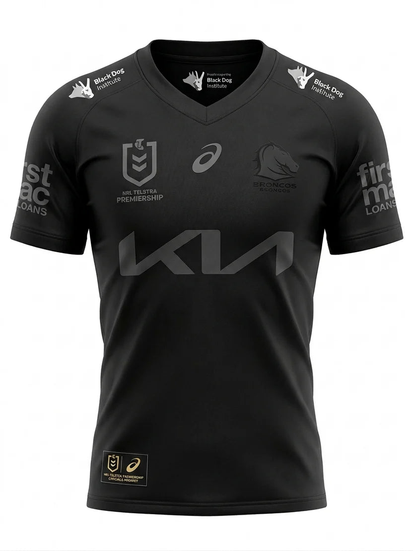 Broncos 2025 Wellness Round Promo Design Printed Fan Shirt