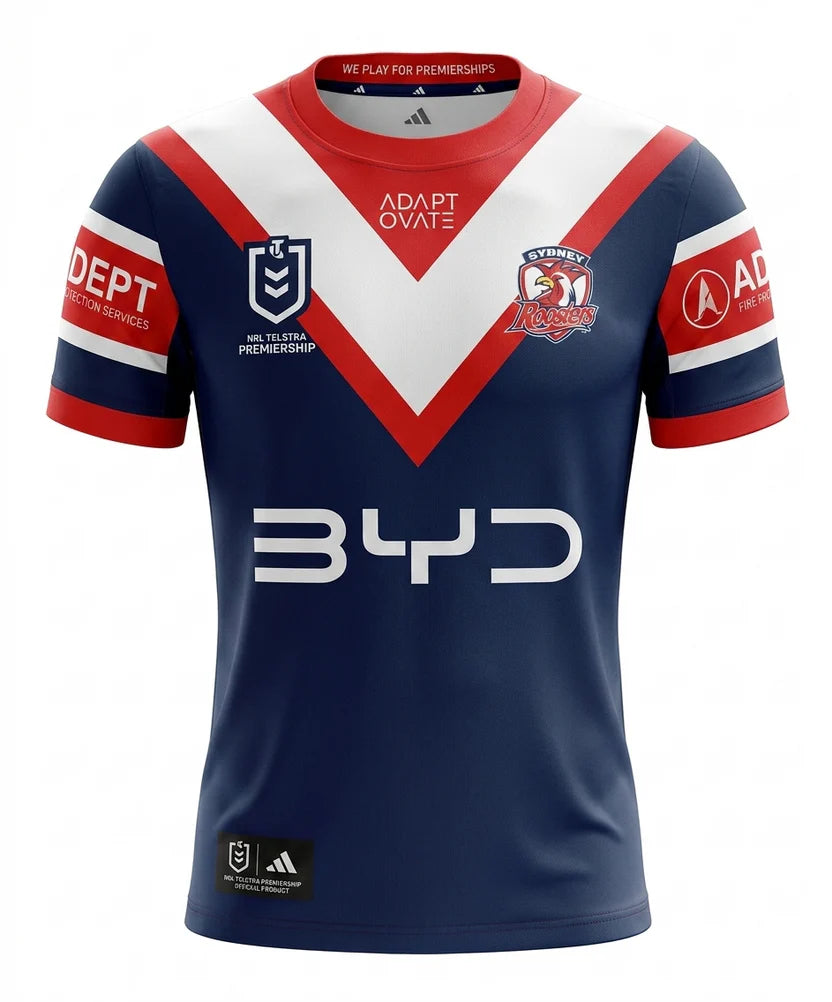 Roosters 2026 Home Printed Fan Shirt