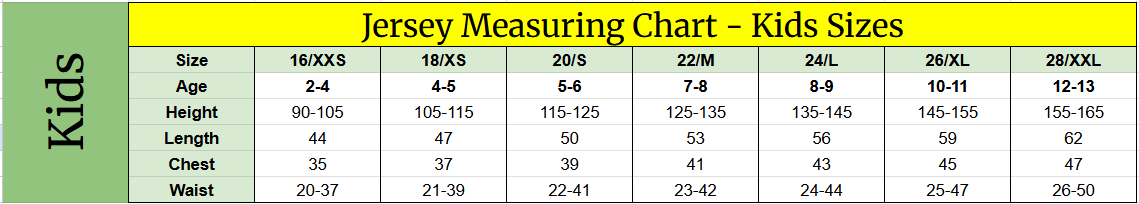 Warriors 2026 Kids Home Jersey