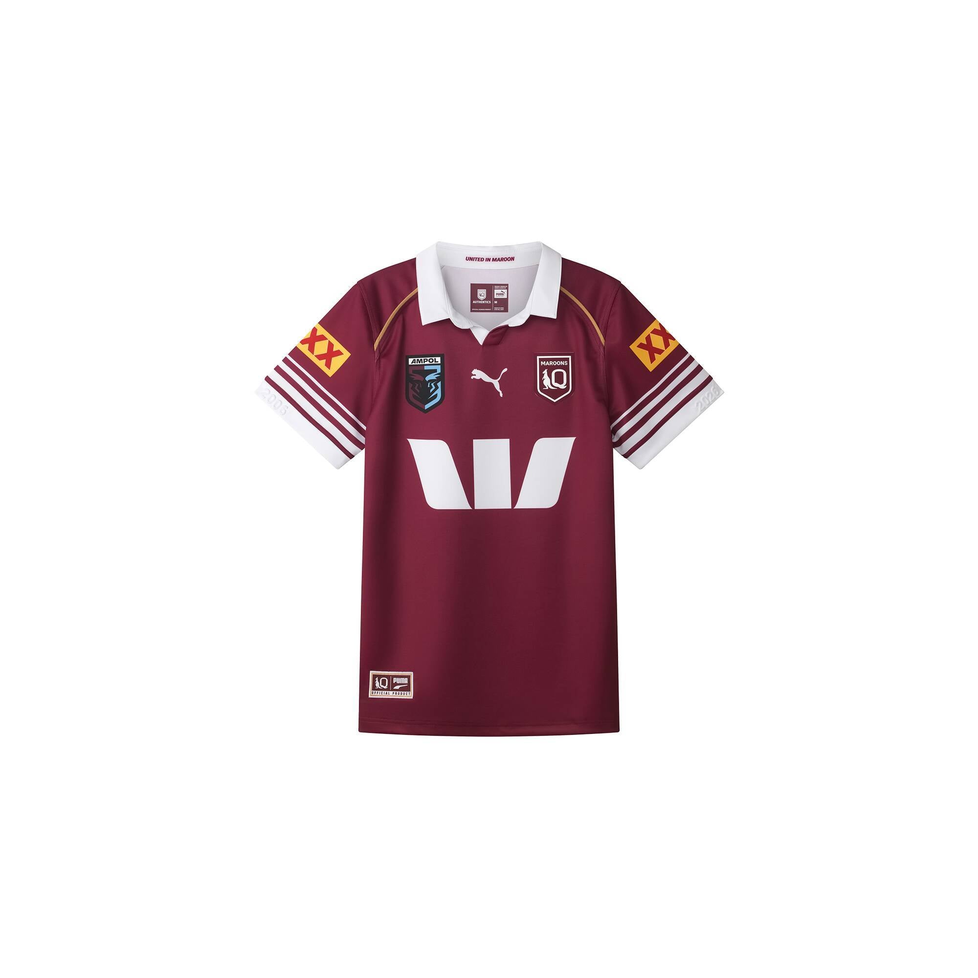 Maroons 2026 Mens Home Jersey