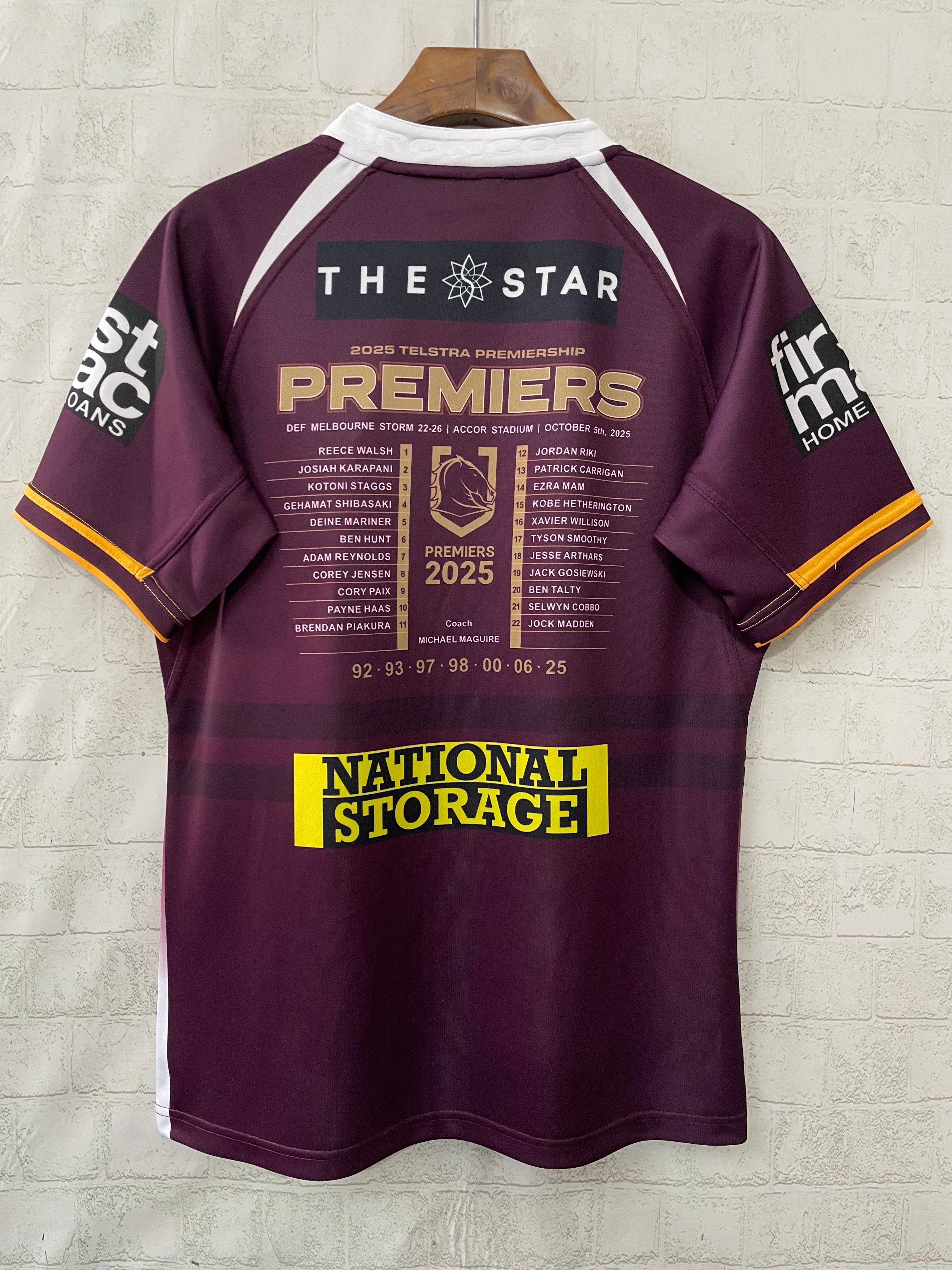 Broncos 2025 Premiers Jersey