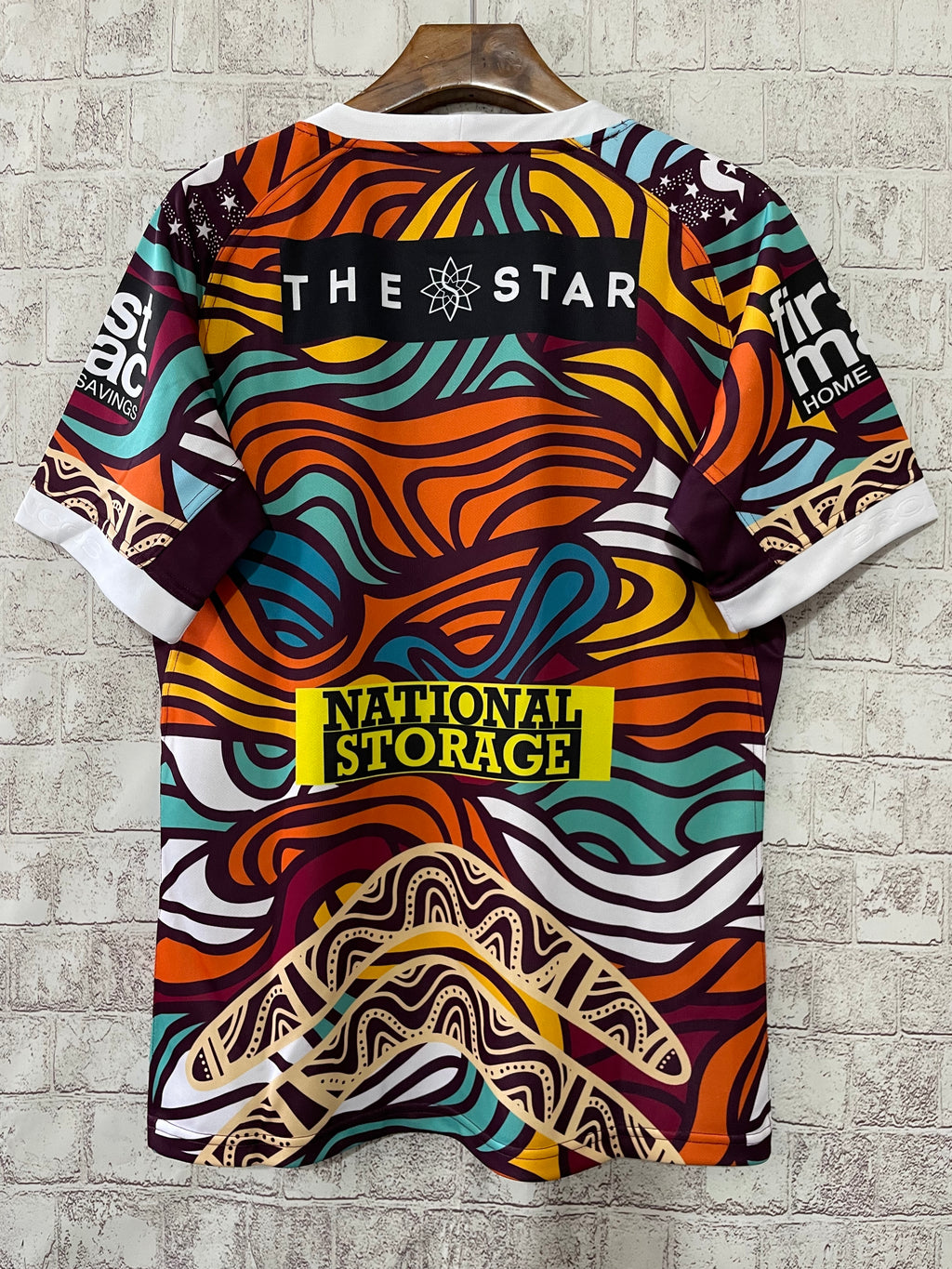 Broncos 2023 Kids Indigenous Printed Fan Shirt (Design B)